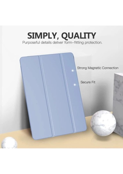 Samsung Galaxy Tab A8 SM-X200 10.5 Inç Tablet Uyumlu Flip Smart Standlı Akıllı Kılıf Smart Cover modelleri