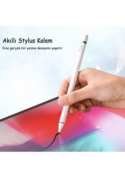 Ipad 9. Nesil 10.2 Inç Sensitivity Stylus Kapasitif Dokunmatik Kalem Çizim ve Tasarım Tablet Kalemi