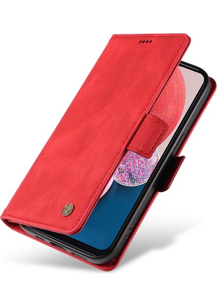 Samsung Galaxy A13 Pu Deri Koruyucu Kapak, Cilt Touch Stand Cüzdan Telefon Kılıfı (Yurt Dışından)