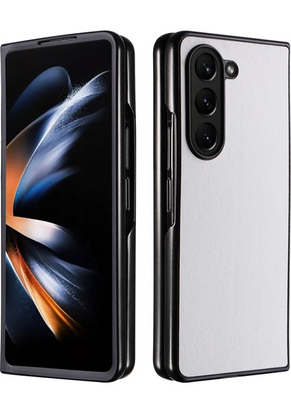 Samsung Galaxy Z Fold6 5g Pu Deri+Pc Katlanır Telefon Kılıfı (Yurt Dışından) fırsatları