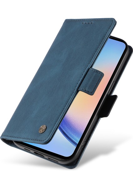 Samsung Galaxy A34 5g Cilt Dokunuşu Telefon Kasası Kapağı Standı Kabuklu Pu Deri Cüzdan (Yurt Dışından) indirimleri