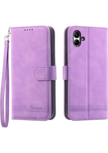 Samsung Galaxy A05 4g Case Pu Deri Stand Telefon Cüzdan Kabuğu (Yurt Dışından)