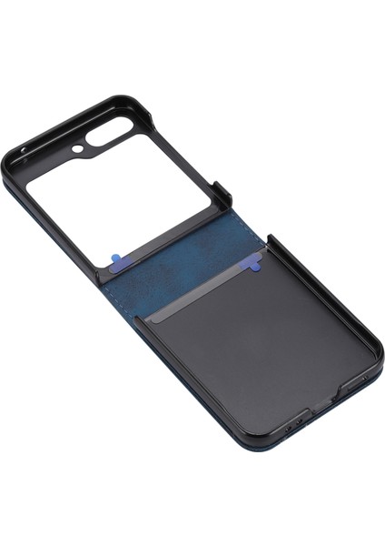 Samsung Galaxy Z Flip6 5g Pu Deri Manyetik Kapatma Telefon Kapağı (Yurt Dışından)