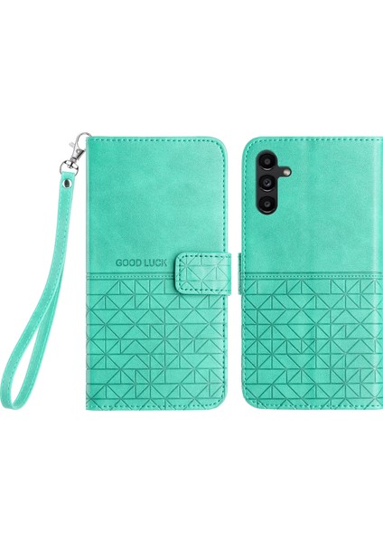 Samsung Galaxy A34 5g Mikrofiber Deri Telefon Kılıfı, Stand Cüzdan Kapağı (Yurt Dışından)