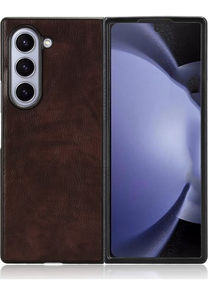 Samsung Galaxy Z Fold6 5g Litchi Doku Pu Deri + Pc Telefon Kapağı (Yurt Dışından) fiyatları