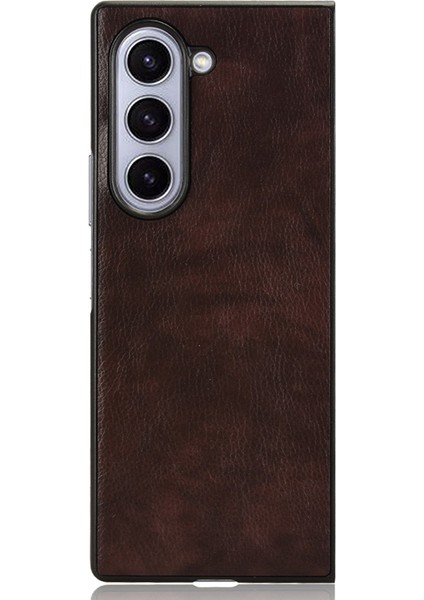 Samsung Galaxy Z Fold6 5g Litchi Doku Pu Deri + Pc Telefon Kapağı (Yurt Dışından) fırsatları