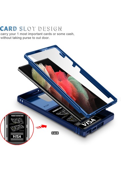 Samsung Galaxy S24 Ultra Halka Tutucu Çubuğu ile Telefon Kılıfı (Yurt Dışından) indirimleri