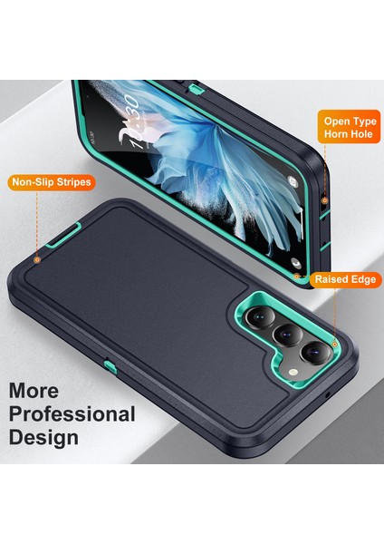 Samsung Galaxy S24+ Üç Katlı Pc+Tpu+Pc Anti-Drop Kapağı (Yurt Dışından) fiyatları