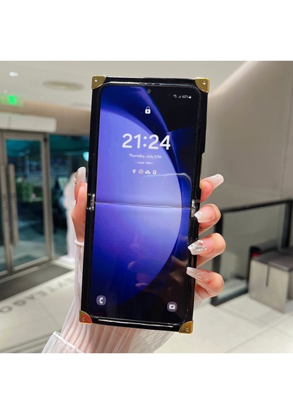 Samsung Galaxy Z Flip5 5g Tpu+Pc Telefon Kılıfı Kickstand'lı Telefon Kabuğu (Yurt Dışından) fiyatları
