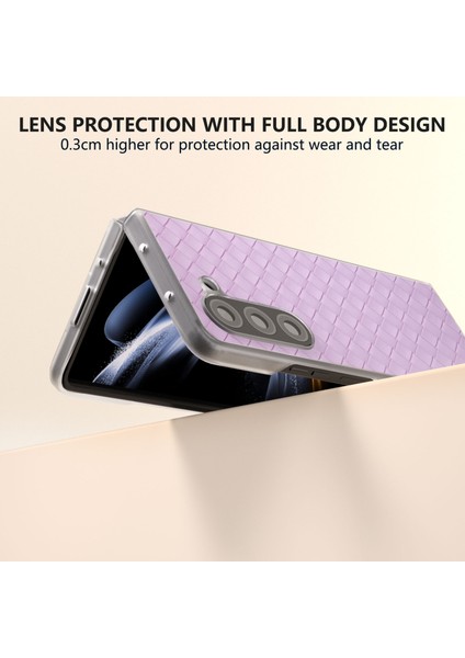 Samsung Galaxy Z Fold6 5g Dokuma Doku Pu Deri Telefon Kapağı (Yurt Dışından) fırsatları