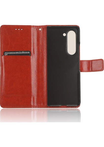 Samsung Galaxy Z Fold6 5g Crazy Horse Dokulu Deri Katlanır Telefon Kılıfı (Yurt Dışından) indirimleri