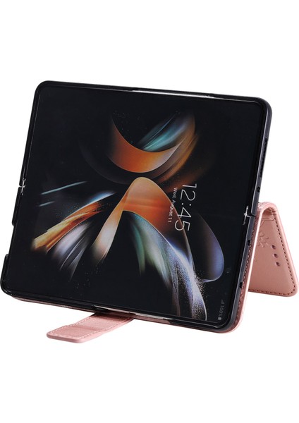 Samsung Galaxy Z Fold 4 Için Telefon Kılıfı - Açık Pembe (Yurt Dışından)