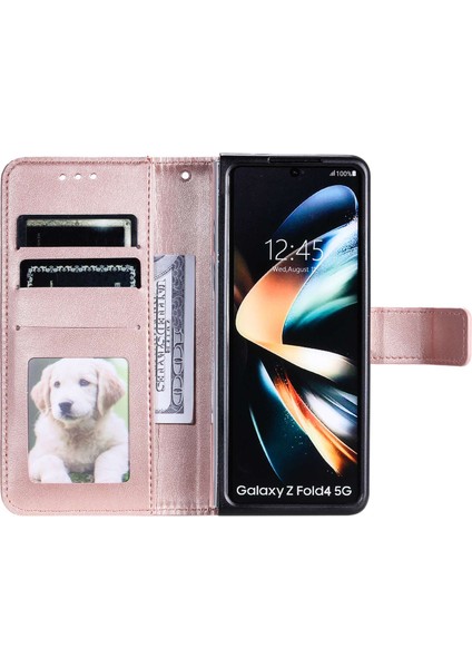 Samsung Galaxy Z Fold 4 Için Telefon Kılıfı - Açık Pembe (Yurt Dışından)