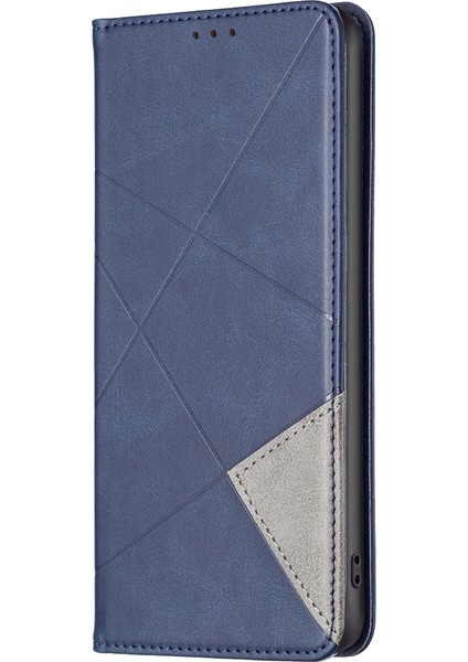 Samsung Galaxy A55 5g Anti-Çizelge Kartı Tutucu Manyetik Pu Deri Kapak (Yurt Dışından)