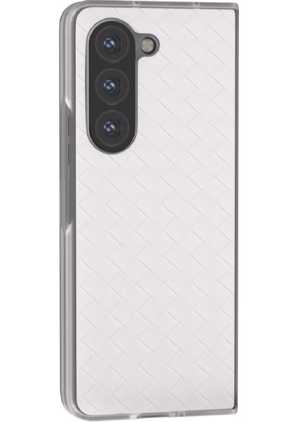 Samsung Galaxy Z Fold6 5g Dokuma Doku Pu Deri Telefon Kapağı (Yurt Dışından) fiyatları