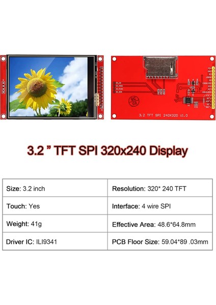Многоцелевые Наборы,3.2 Inç ILI9341 Spı Tft LCD Ekran Dokunmatik Panel 320X240 Tft LCD Dokunmatik Ekran 5 V/3.3 V STM32 Ekran Modülü Dokunmatik Kalem ile (Yurt Dışından)
