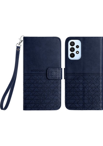Samsung Galaxy A33 5g Mikrofiber Deri Telefon Kılıfı Stand Cüzdanı (Yurt Dışından)