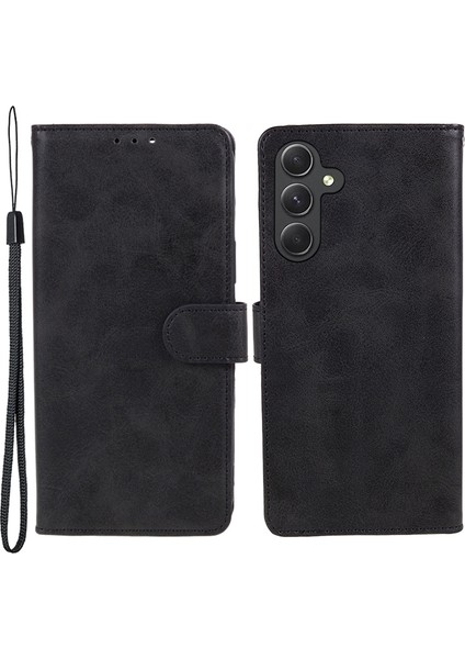 Samsung Galaxy A54 5g Pu Deri Cep Telefonu Kasası Manyetik Toka Buzağı Doku Cüzdanı Standı Kapağı (Yurt Dışından)