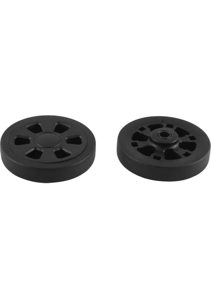 Многоцелевые НАБОРЫ,60MM x 12MM Bagaj Tekerlekleri Yedek Aşınmaya Dayanıklı Çevre Koruma Pu Bavul Yedek Tekerlekler Siyah Çift (Yurt Dışından)