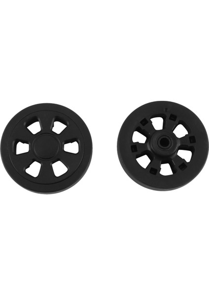 Многоцелевые НАБОРЫ,60MM x 12MM Bagaj Tekerlekleri Yedek Aşınmaya Dayanıklı Çevre Koruma Pu Bavul Yedek Tekerlekler Siyah Çift (Yurt Dışından)