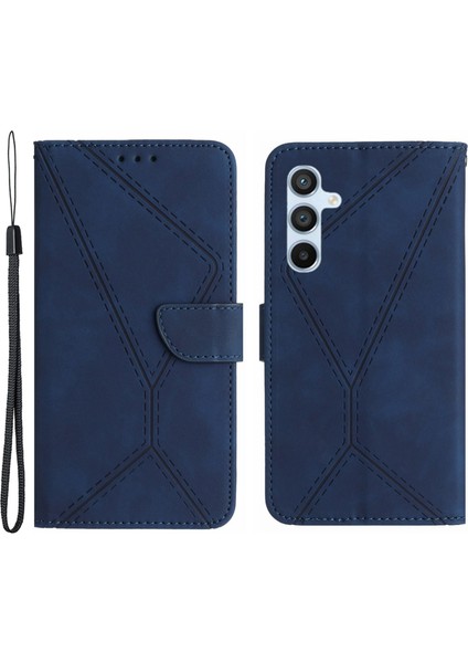 Samsung Galaxy S24 Fe Deri Manyetik Toka Cüzdan Çevirme Telefon Kapağı (Yurt Dışından)