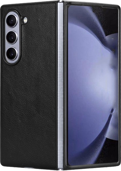 Samsung Galaxy Z Fold6 5g Litchi Doku Pu Deri + Pc Telefon Kapağı (Yurt Dışından) modelleri
