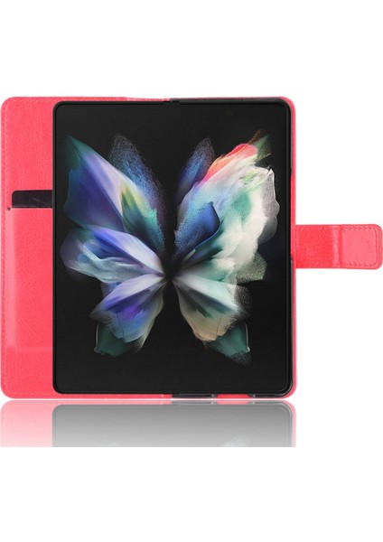 Samsung Galaxy Z Fold 4 Için Telefon Kılıfı - Kırmızı (Yurt Dışından)