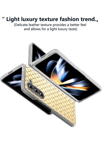 Samsung Galaxy Z Fold6 5g Dokuma Doku Pu Deri Telefon Kapağı (Yurt Dışından) indirimleri