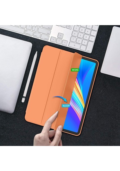 Apple Ipad Pro 4. Nesil M2 2022 11 Inç Tablet Uyumlu Kılıf Uyku Modlu Kalem Bölmeli Silikon Koruyucu indirimleri