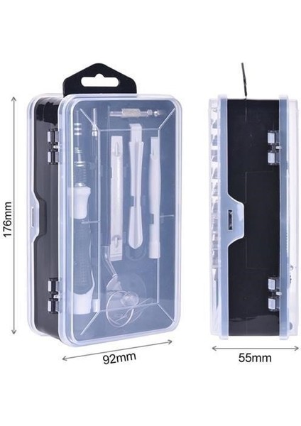 ® 115 In 1 Hassas Tornavida Onarım Alet Manyetik Sürücü Kitli Elektronik Hassas Tornavida Seti