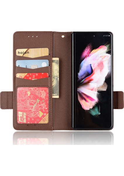 Samsung Galaxy Z Fold 4 Için Telefon Kılıfı - Kahverengi (Yurt Dışından) fırsatları