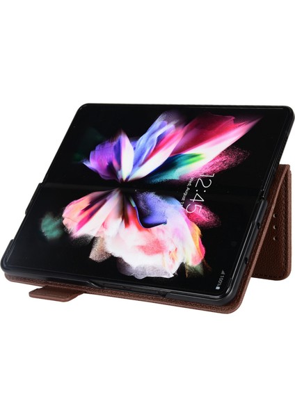 Samsung Galaxy Z Fold 4 Için Telefon Kılıfı - Kahverengi (Yurt Dışından) indirimleri