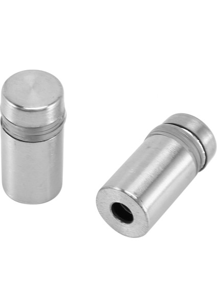 Многоцелевые Наборы,60 Adet 12 x 22MM Paslanmaz Çelik Ara Parça Cam Tutucu Tabela Montajı (Yurt Dışından)