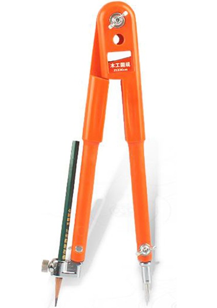 Многоцелевые Наборы,adet Marangoz Hassas Kalem Pusulalar Büyük Çaplı Ayarlanabilir Bölücüler Ağaç Işleme Pusula Max Yarıçapı 45 cm (Yurt Dışından)