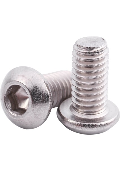 Многоцелевые НАБОРЫ,M6X12MM Paslanmaz Çelik Altıgen Soket Düğme Başlı Vidalar 250 Adet (Yurt Dışından) fiyatları
