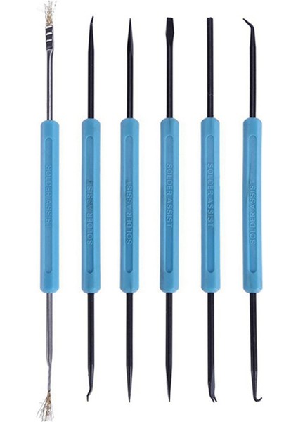 Многоцелевые Наборы,6 Parçalı Kaynak Yardım Kiti Elektronik Devre Kartı Yardımcı Kaynak Aracı Devre Kartı Kaynak Kombinasyonu Aracı (Yurt Dışından)