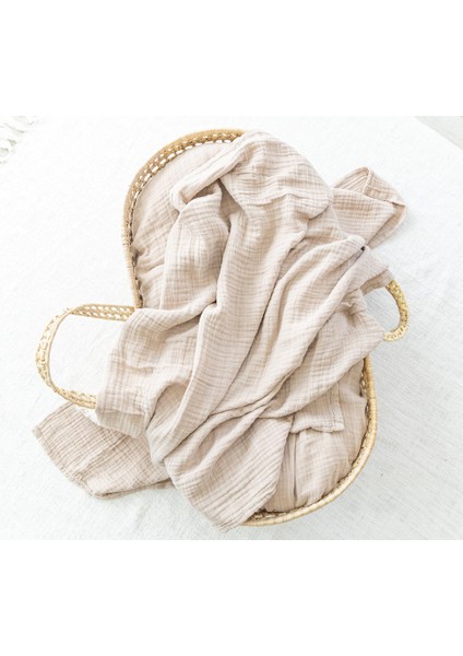 Çok Amaçlı Müslin Örtü & Battaniye 2'li Set %100 Pamuk Oeko-Teks Sertifikalı 80X80 cm modelleri