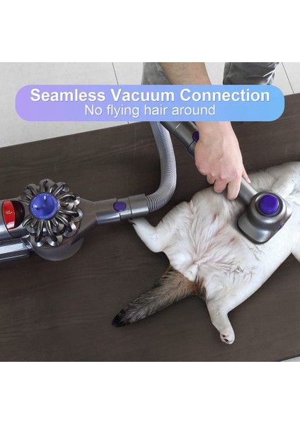2-In-1 Köpek Bakım ve Dökülme Vakum Fırça Seti V7 V8 V10 V11 V12 V15 Köpek ve Saç Için Elektrikli Süpürge (Yurt Dışından) indirimleri