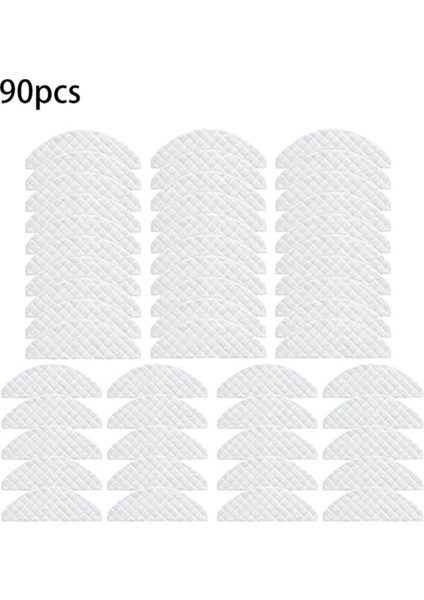 Запасные Части Пылесоса,roidmi Eve Plus Elektrikli Süpürge Aksesuarları, 90'lı Paspas Temizlik Bezleri, Tek Kullanımlık Bezler, Çok Amaçlı Bezler Için Uygundur (Yurt Dışından) fiyatları