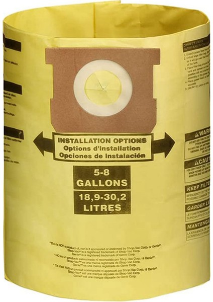 Запасные Части Пылесоса,5-8 Galonluk Mağaza Vac Islak Kuru Elektrikli Süpürgeler Için 10 Paket Vakumlu Toz Filtre Torbaları, 90661 906-61 9066100 90671 9067100, Vb (Yurt Dışından) indirimleri