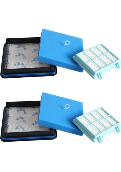 Kompakt FC9331 FC9332 FC8010 Elektrikli Süpürgeler Için 2'li Filtre Seti Paketi (Yurt Dışından)