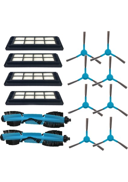 3090 Robot Süpürge Aksesuar Seti Hepa Filtre Ana Fırça Yan Fırça Için Yedek Parçalar (Yurt Dışından)