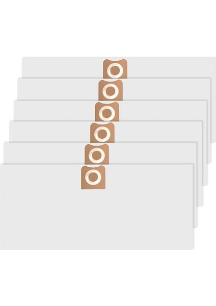 VF3502 Için 6pcs Çanta 12-16 Galon Yüksek Verimli Vakum Torbası 23743 Toz Toplayıcı (Yurt Dışından) fırsatları