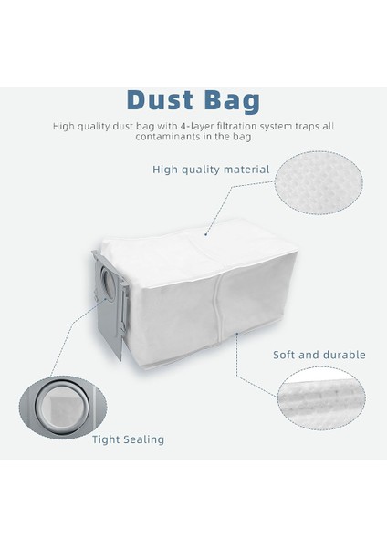 Q ile Uyumlu Yedek Parçalar, P10 Elektrikli Süpürge Robotu Aksesuarlarıyla Uyumlu (Yurt Dışından) modelleri