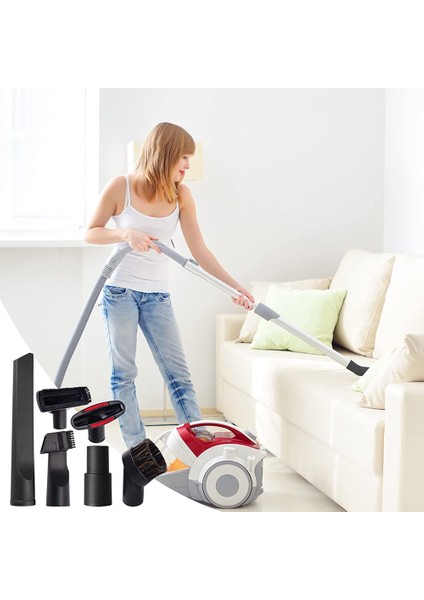 6 Paket Elektrikli Süpürge Nozulları, 32MM Elektrikli Süpürge Fırçası, Yedek Fırça ve Nozul, Çok Fonksiyonlu Elektrikli Süpürge Için (Yurt Dışından) indirimleri