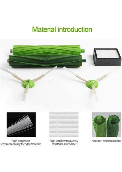 8 Adet J7 J7 + I7 I7 + I3 I3 + I4 I4 + I6 I6 + I8 I8 + E5 E6 E7 Ana Elektrikli Süpürge Yan Fırça Hepa Filtre (Yurt Dışından) modelleri