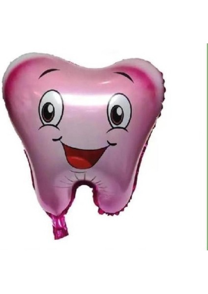 Diş Folyo Balon Pembe 50 cm