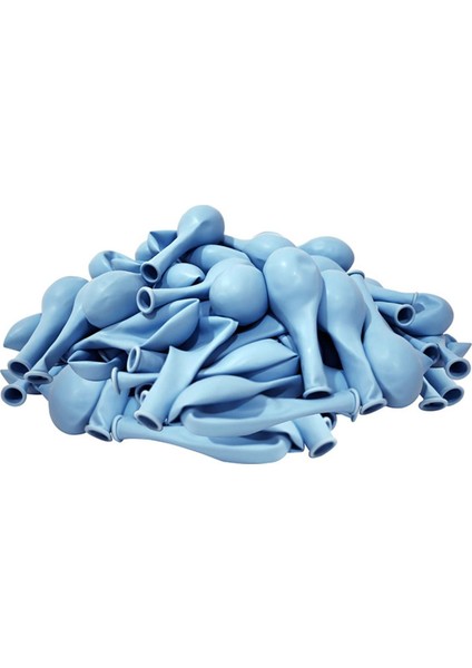 Makaron Mavi 20 Adet Mat Balon Büyük Boy 30 cm fırsatları