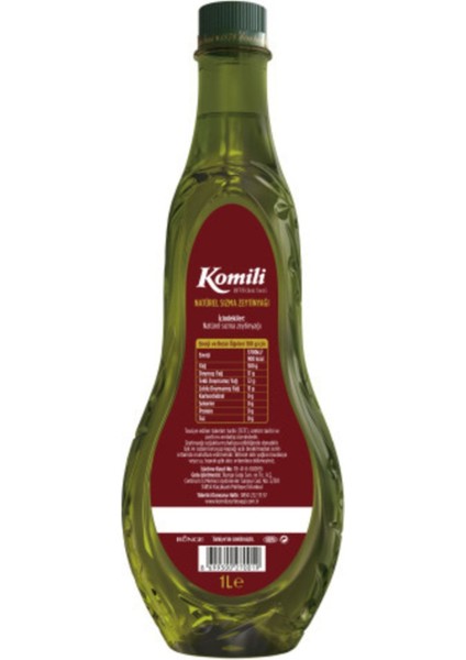 Natural Sızma Zeytinyağı 1000 ml