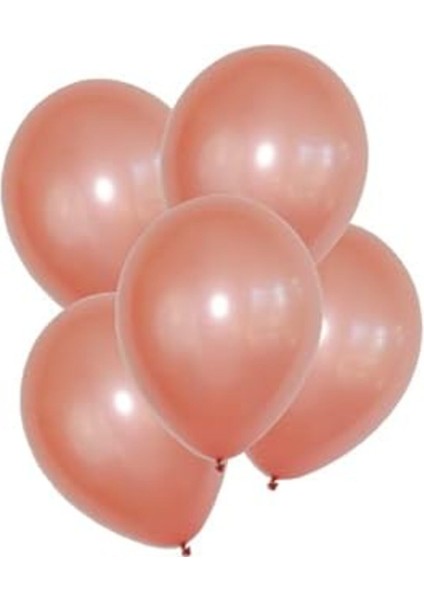 Rose Gold 30 Adet Pastel Mat Balon Büyük Boy 30 cm